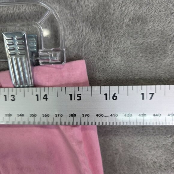 Womens Lauren Ralph Lauren Pink Bermuda Shorts Cotton Stretch 11" Inseam Size 4 - Picture 6 of 9